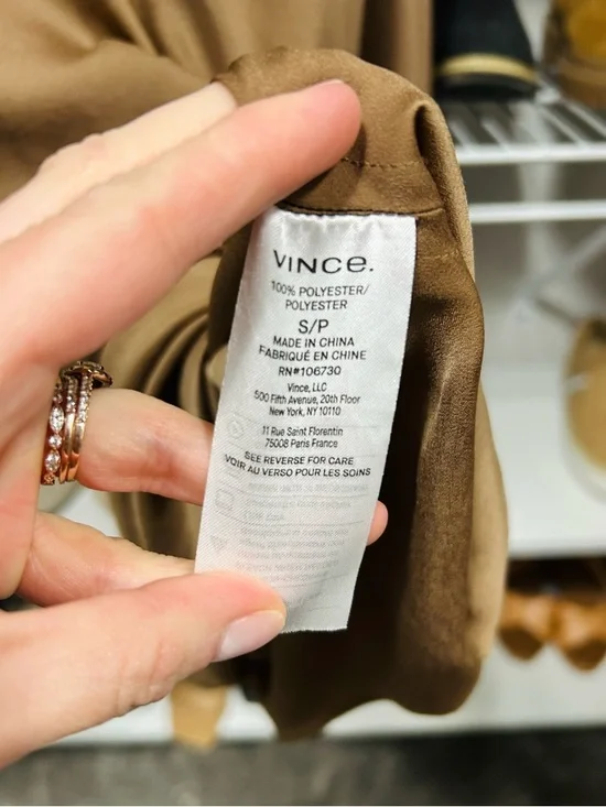 Vince Satin Bias Maxi Slip Dress - Picture 7 of 7